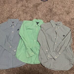3 Boys button down shirts